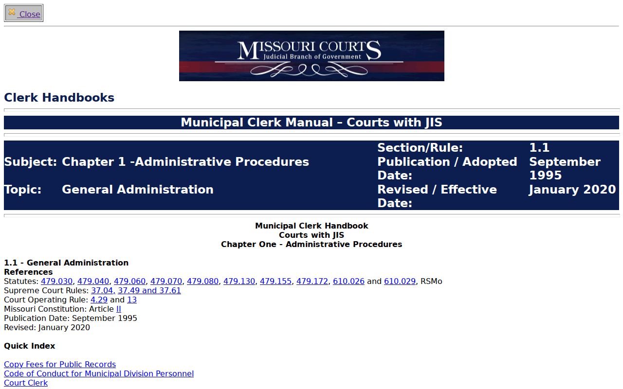 Lawrence County docket search reference for municipal court public record access