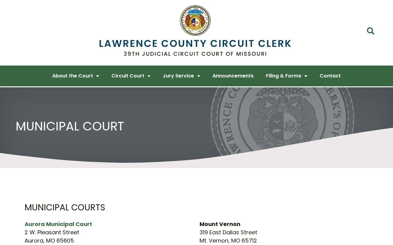 Marionville Missouri court records source showing county municipal court roster